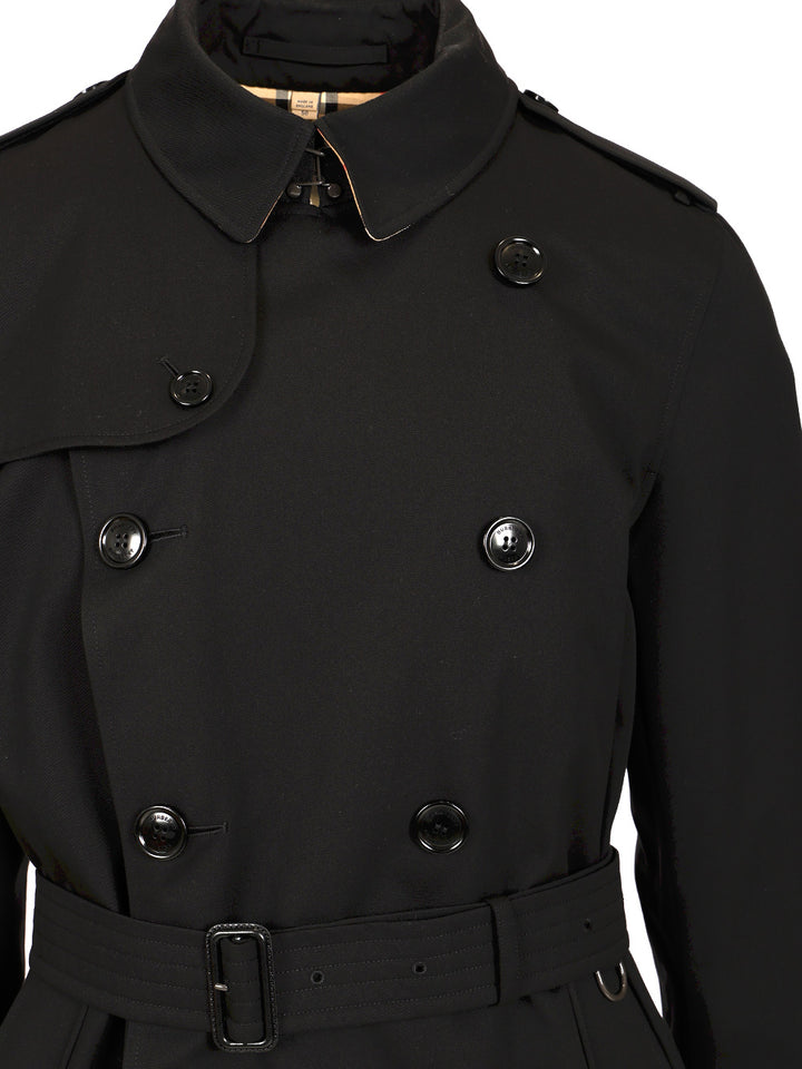 Burberry The Kensington Coats - Black | ac6f97fbcb36cd18fb516ff5ad211d5fb53f0eb8