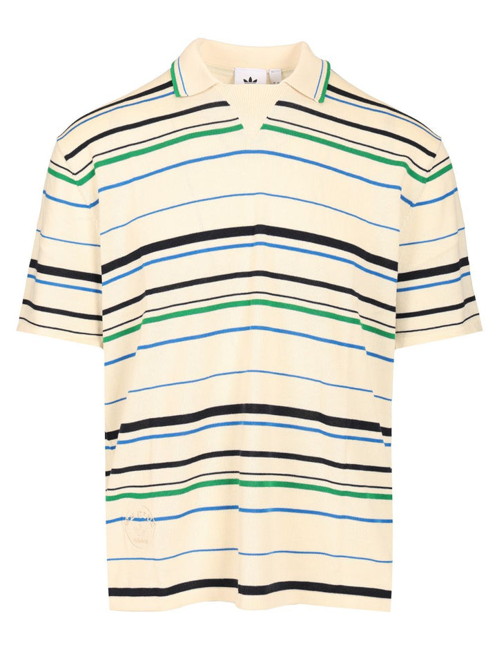 Adidas X Wales Bonner Wales Bonner Knit Polo T-Shirt - Multicolor | 00226e5a7446063379ffa5884ebc0dc9a56a4c66