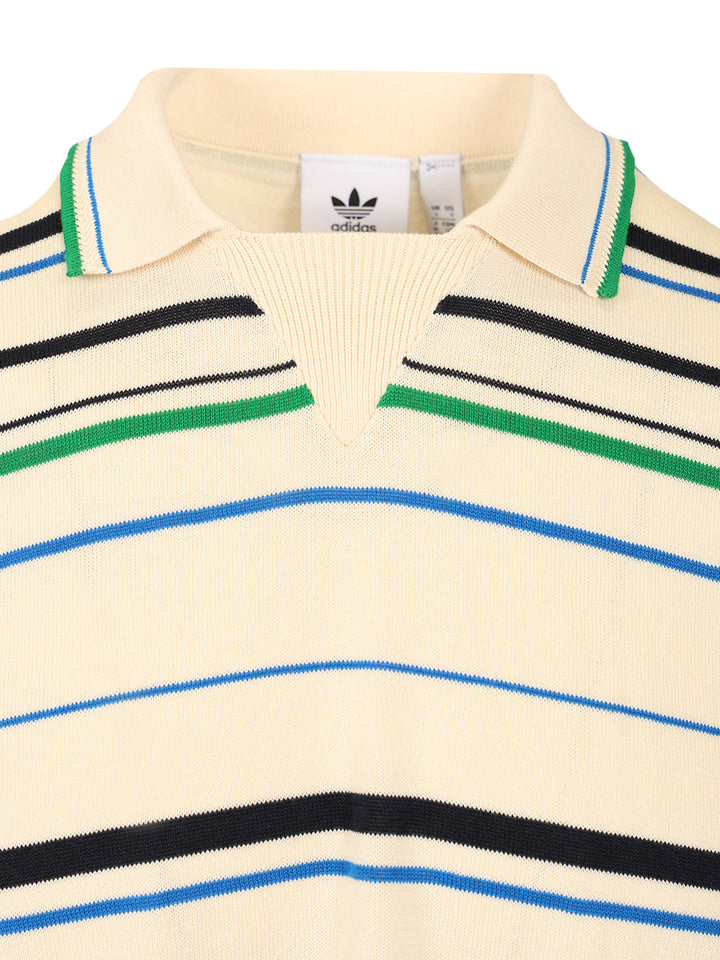 Adidas X Wales Bonner Wales Bonner Knit Polo T-Shirt - Multicolor | fdb97d7a624a072df378258f59598717f0de7376