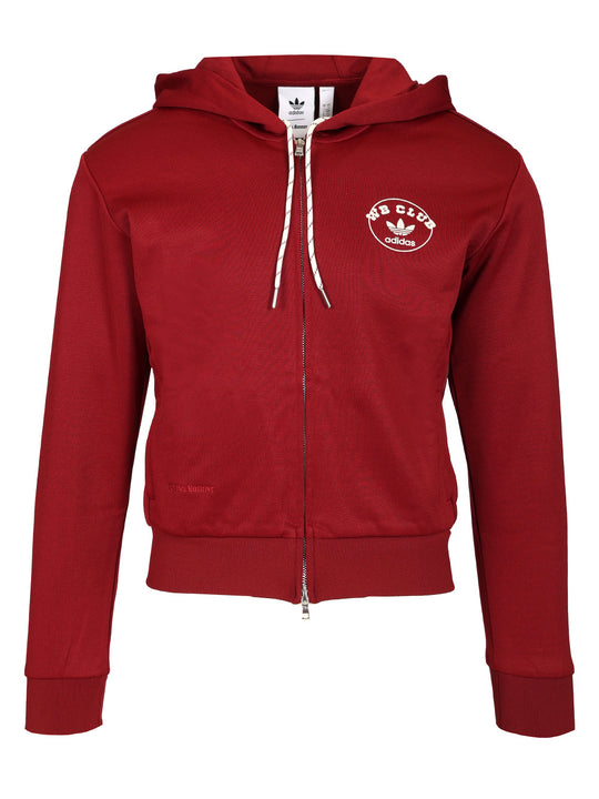 Wales Bonner Hoodie Knitwear Bordeaux