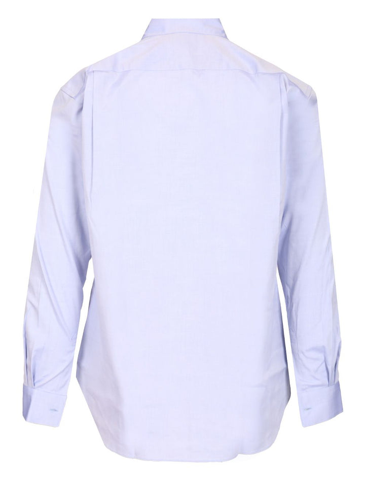 Comme Des GarçOns Shirt Oxford Cotton Shirt T-Shirt - Blue | c765f1ff47cb421da7d77030db42483221f41999