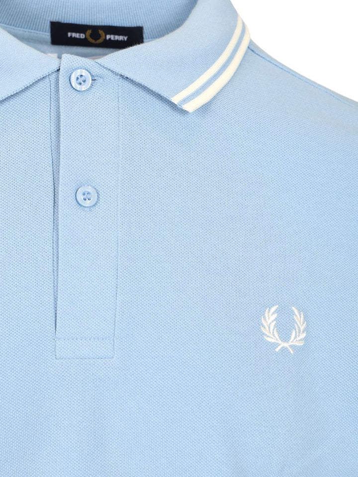 Comme Des GarçOns Shirt Polo Comme Des Garçons Shirt X Fred Perry T-Shirt - Light blue | 40ee55eec3210438596bb9b56680527a60357367