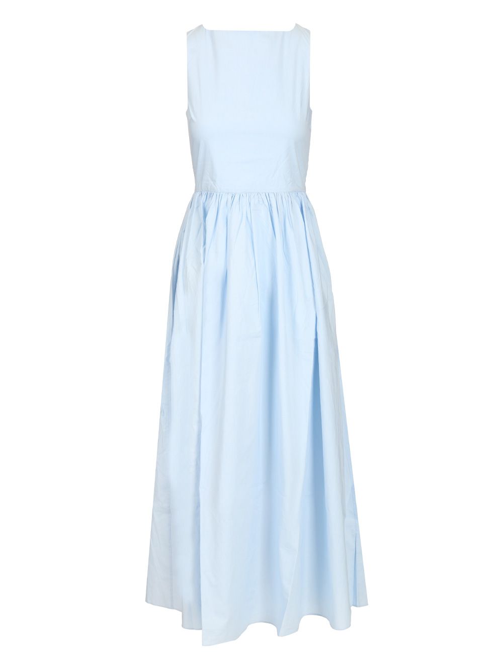 Matteau Tie-Back Midi Dress Dresses - Light blue | 8415573f6cb98941223974aef9e8afeb3a2dae6b