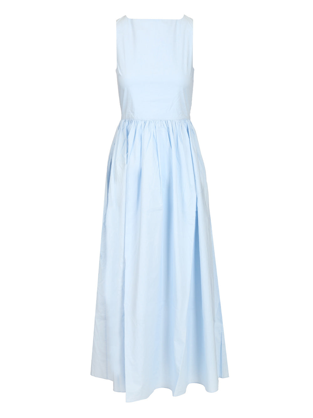 Matteau Tie-Back Midi Dress Dresses - Light blue | d1ff90947fa65b908256b2b400f8786d74cce4d1