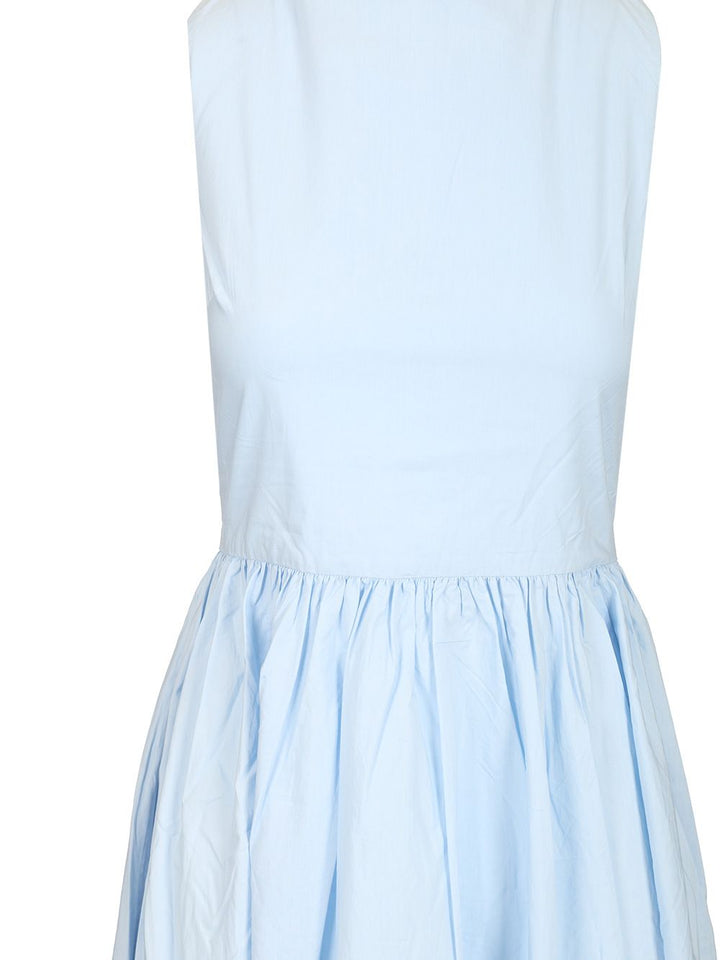 Matteau Tie-Back Midi Dress Dresses - Light blue | fb695dfff957ac6a5665bf9df2c24ffe9de33a6d