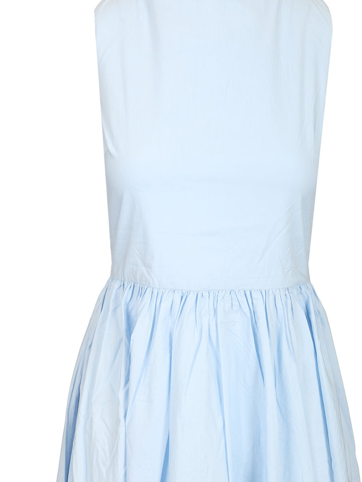 Matteau Tie-Back Midi Dress Dresses - Light blue | 1175f6a1577ca83fcea69c74f9195c412ae0aadb