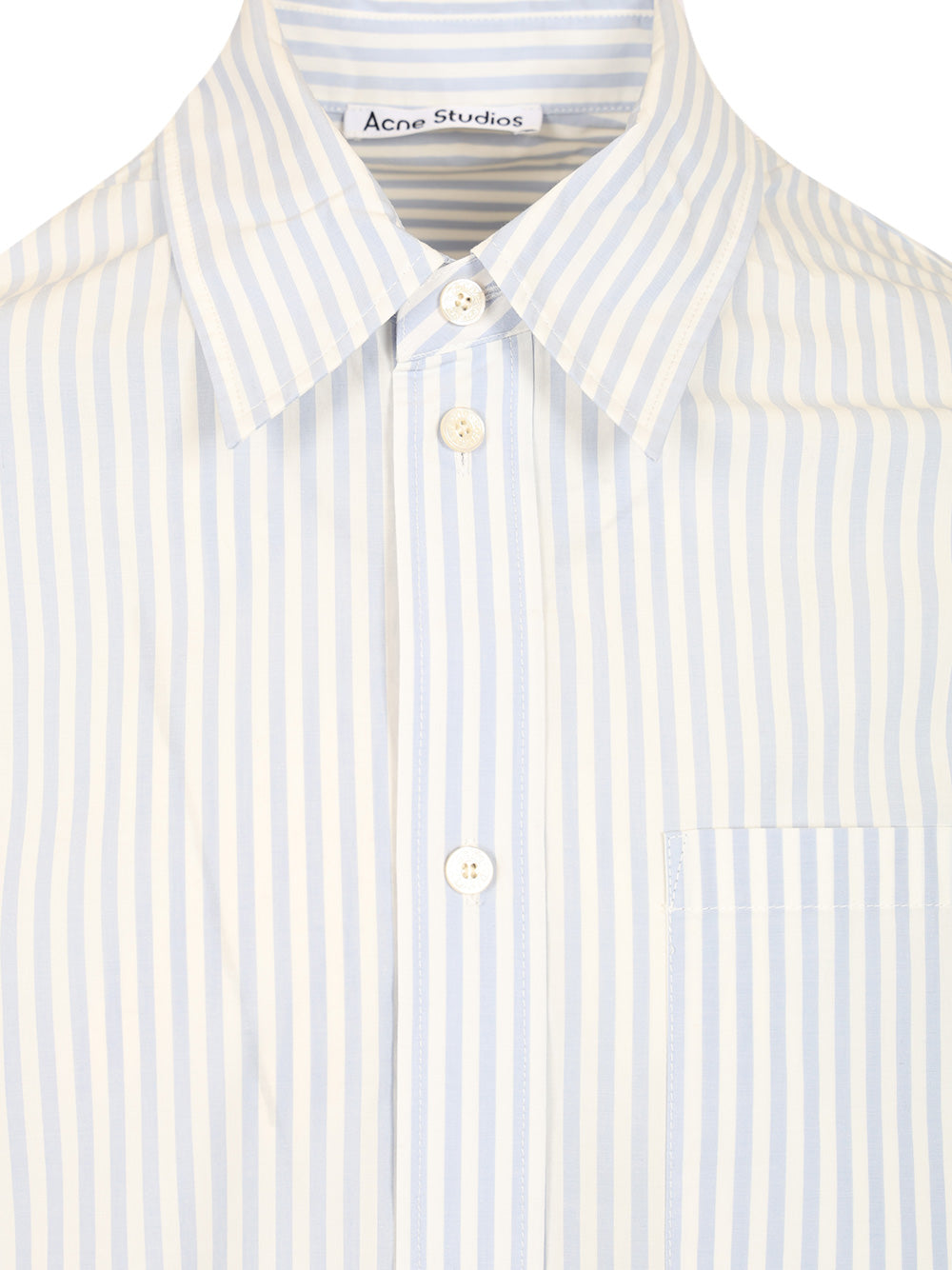 Acne Studios Striped Shirt Shirts - Blue | 946bdceeabbb8ebb985323810115d37c0a9239e7