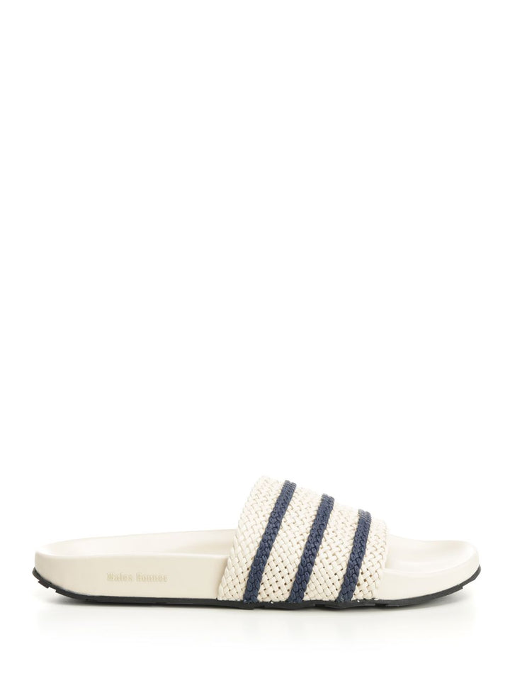 Adidas X Wales Bonner Adilette Sandals - White | 2ec7a16cbbad31efc43a2f830fa57fe6bac03a3e