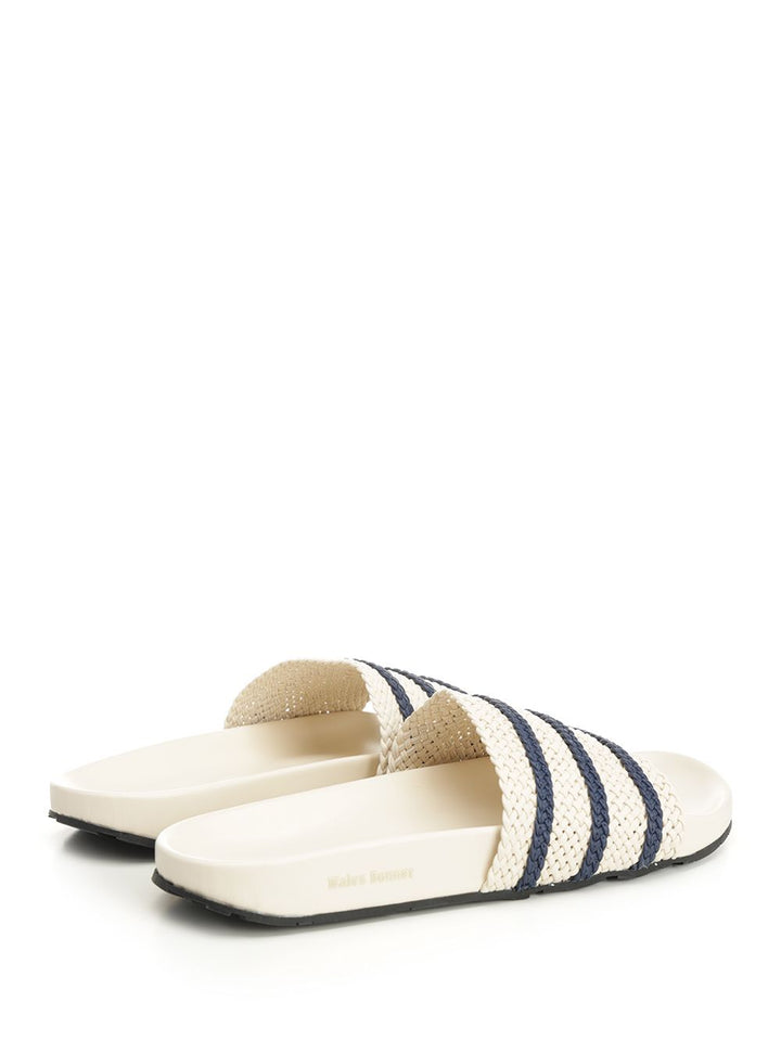 Adidas X Wales Bonner Adilette Sandals - White | 16f980348cfbe737d5c5552dd5632f9c08eb5ec1