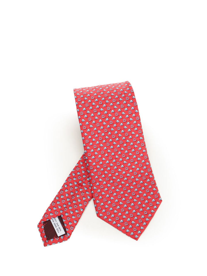 Ferragamo Silk Tie Ties And Bow Ties - Red | eef8b3bf5b9a793437b3e0de3110e262e11a392b