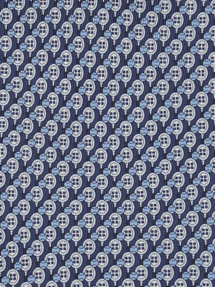 Ferragamo Silk Tie Ties And Bow Ties - Blue | 3e56b8bfb3052f283f7103b2e4c856a9462b932c