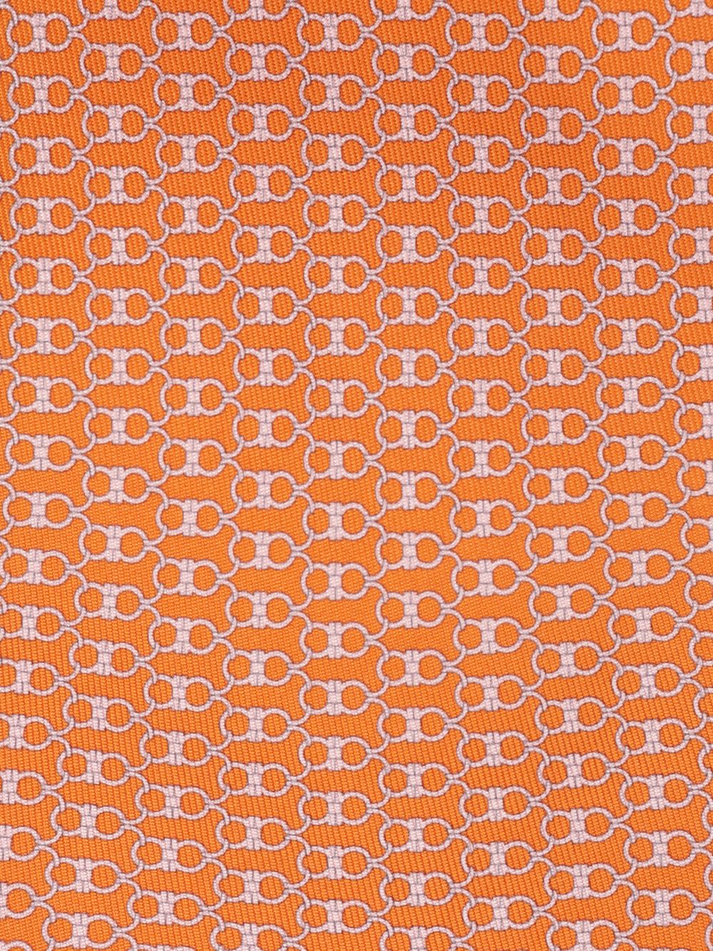 Ferragamo Silk Tie Ties And Bow Ties - Orange | 3d8a6b38f5cc6e283827d1a78c981a29305e9582
