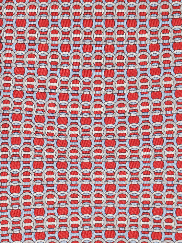 Ferragamo Silk Tie Ties And Bow Ties - Red | 93dc388b8561104d4cfa9d4e95af29919fd173dc
