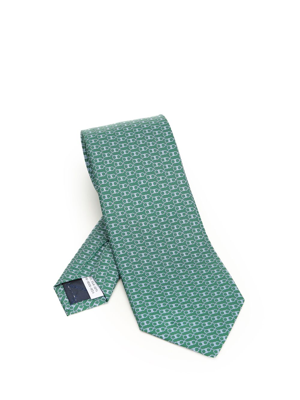 Ferragamo Silk Tie Ties And Bow Ties - Green | 43596789c749be35ffc525674a404ee1269238ed