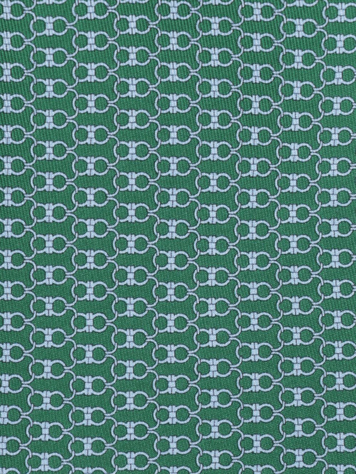 Ferragamo Silk Tie Ties And Bow Ties - Green | e2780d1225fd4ed3a7160aeda954a41ad362595e