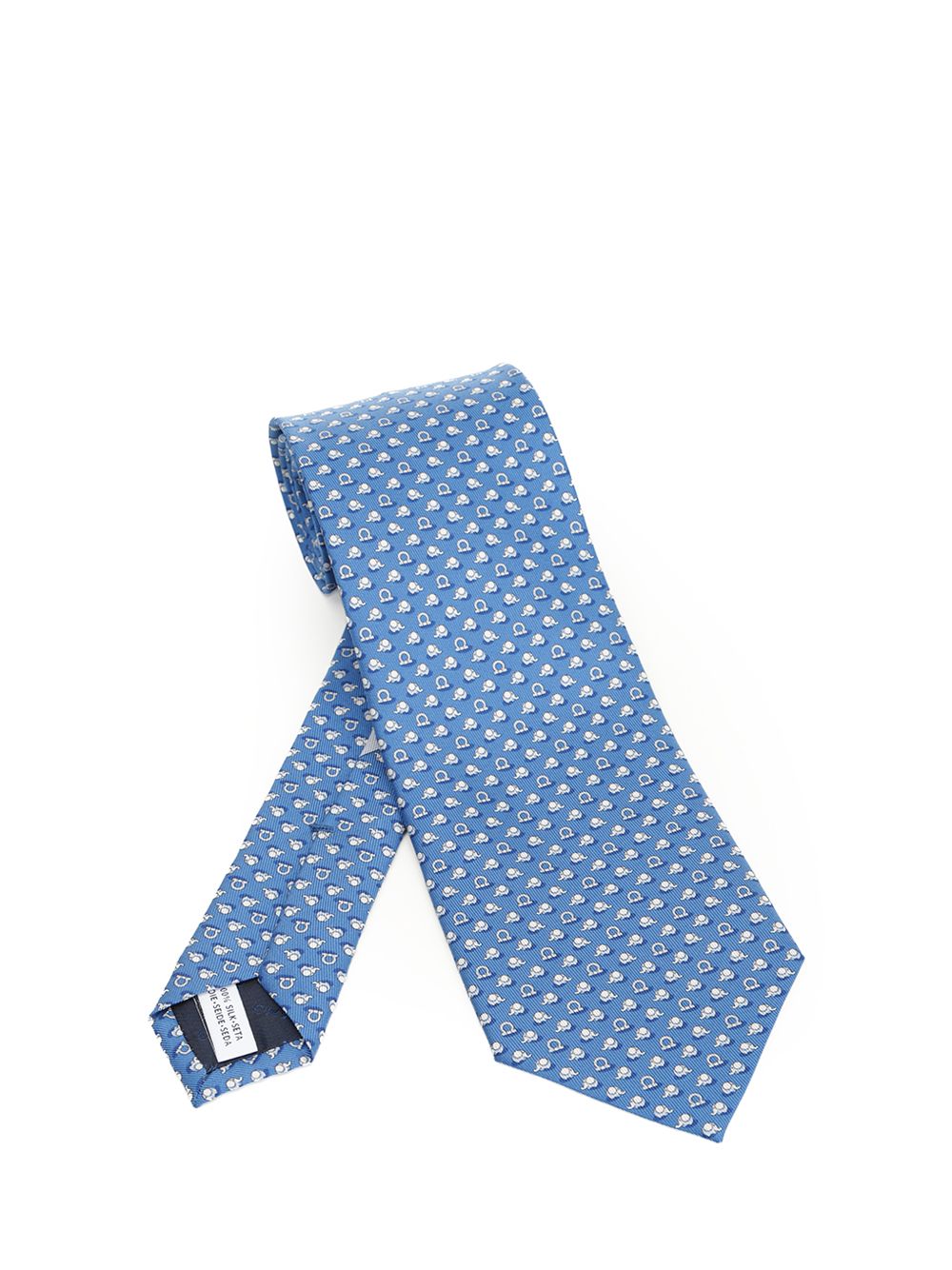 Ferragamo Silk Tie Ties And Bow Ties - Blue | c1abf502c78ed518a60a839184058bbd12b1fc4f
