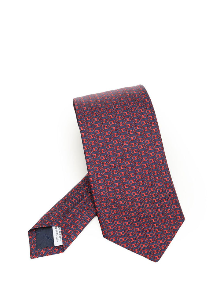Ferragamo Silk Tie Ties And Bow Ties - Blue | 7c3a2728d75cab7e7cb462409afa13aadb363b8f