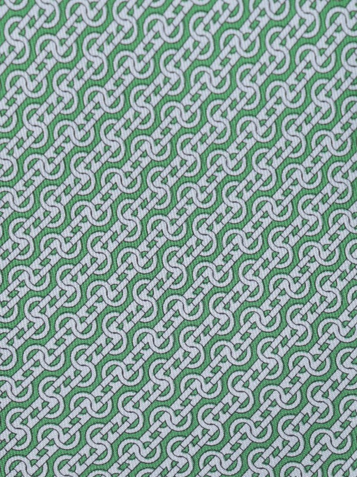 Ferragamo Silk Tie Ties And Bow Ties - Green | 9cb486eaddc82864493eb4a767cf60efeaafb81b