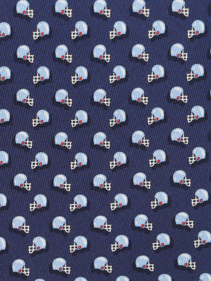 Ferragamo Silk Tie Ties And Bow Ties - Blue | 17ea534cd03c45c4e55d3099839ea97b9fe36c03