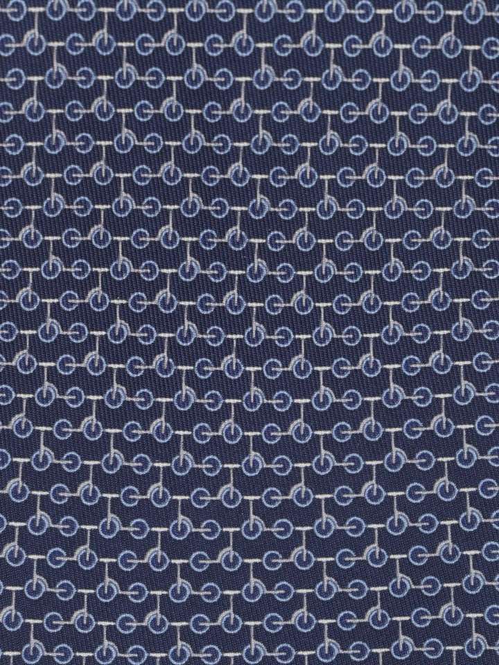 Ferragamo Silk Tie Ties And Bow Ties - Blue | ef849363ca0180b0caa1096e8e6b80e496bbde79