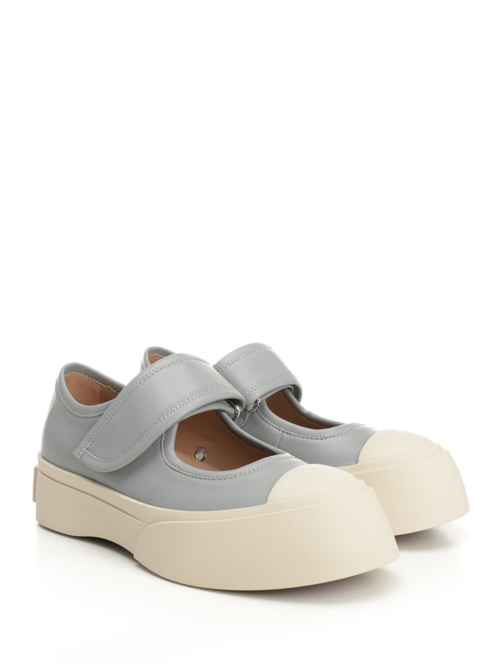Marni Mary Jane Sneakers - Light blue | 94f42e6bdbaa77382ee7bdfd3ca268ea691d733b