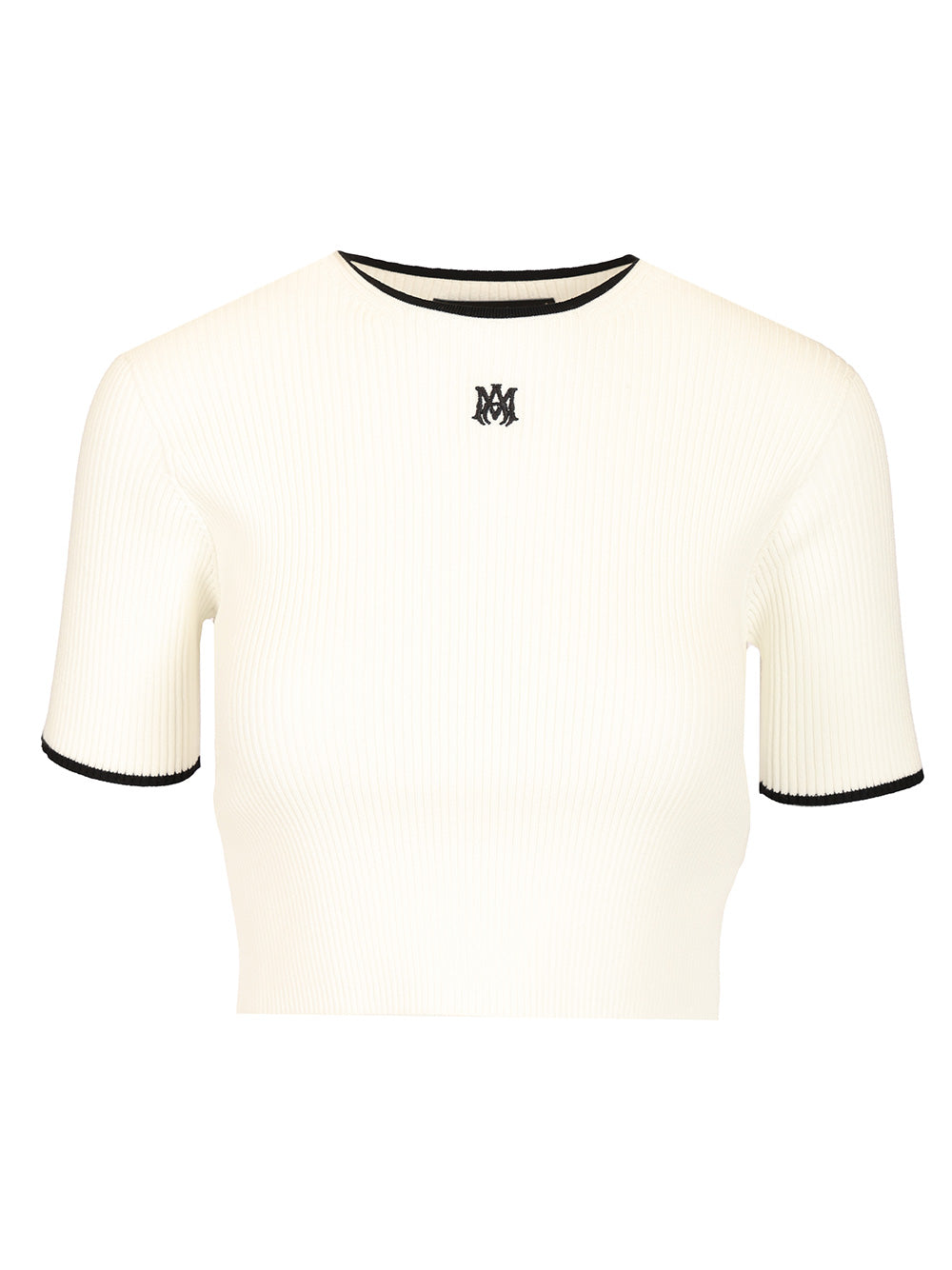 Amiri Crop T-Shirt - White | cde7f9464f3d537bcc22830ac867dadf3f64c1e3