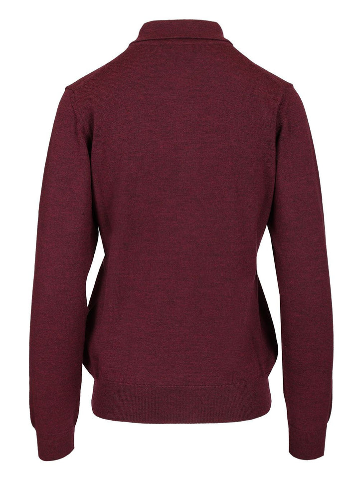 Etro Wool Polo Shirt Knitwear - Bordeaux | 18fe2b40a71ddf9b9bbe2451397b211a952709f4