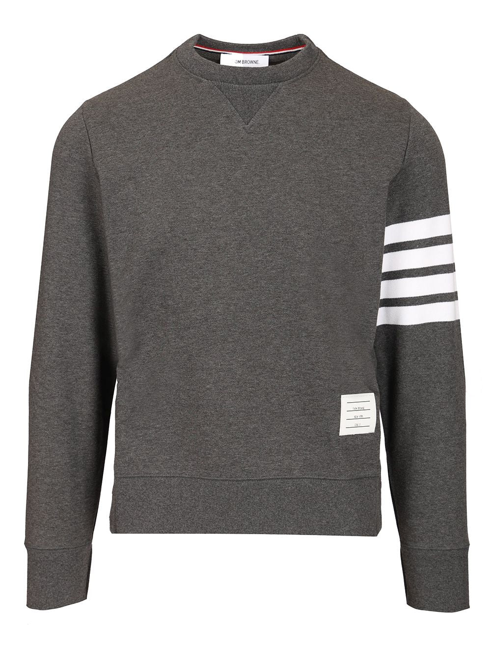 Thom Browne Loopback 4-Bar Sweatshirts - Grey | 4729d1659b8a6c2d1058d200de6518a39e88942d