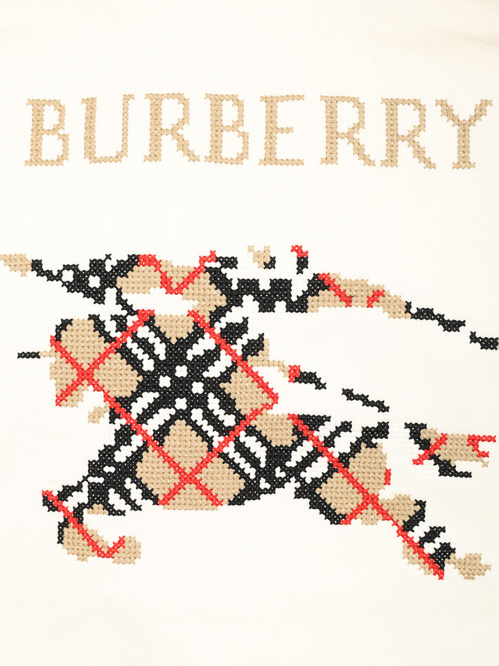 Burberry Cotton Sweatshirt Sweatshirts - White | 0d5a3fb323aa4bb37a6c8260391f495b62bba897