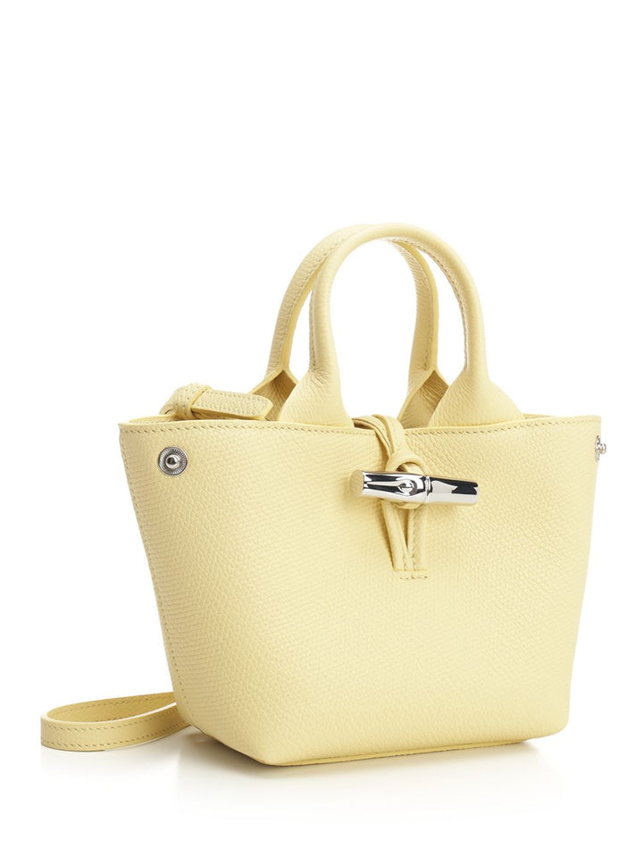 Longchamp Paris Le Roseau Xs Handbags - Yellow | 659be0a682317e311e2aee7c7b46333d275d0a63