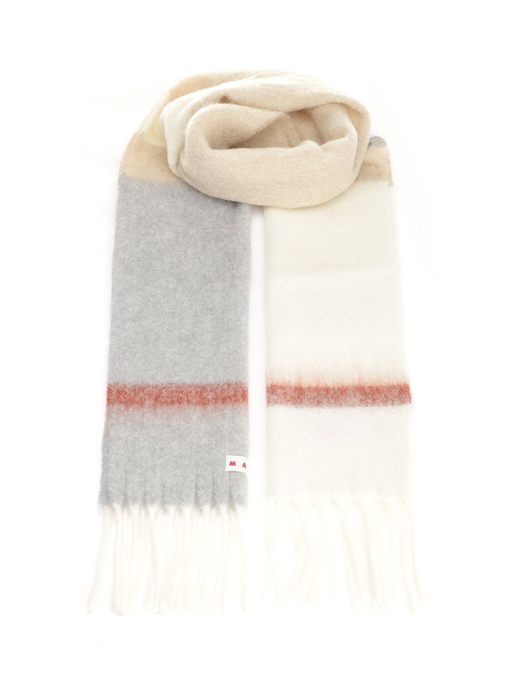 Marni Striped Alpaca Scarf Scarves And Foulards - Multicolor | a494c3fa2e5effdf990a8ec4e900a210904bb791