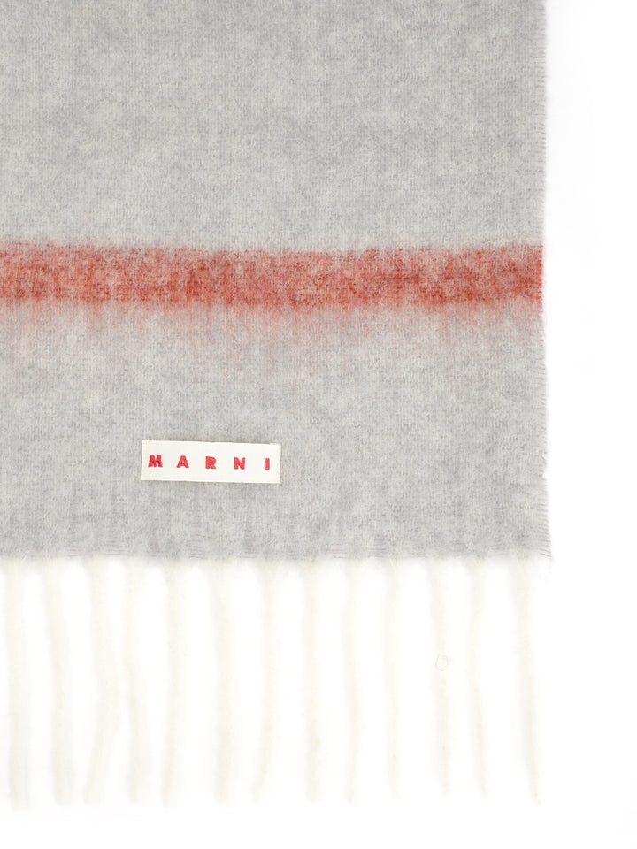 Marni Striped Alpaca Scarf Scarves And Foulards - Multicolor | a39a3ec9c3ed385232f37ba3f37f85d4f8a8e8ce