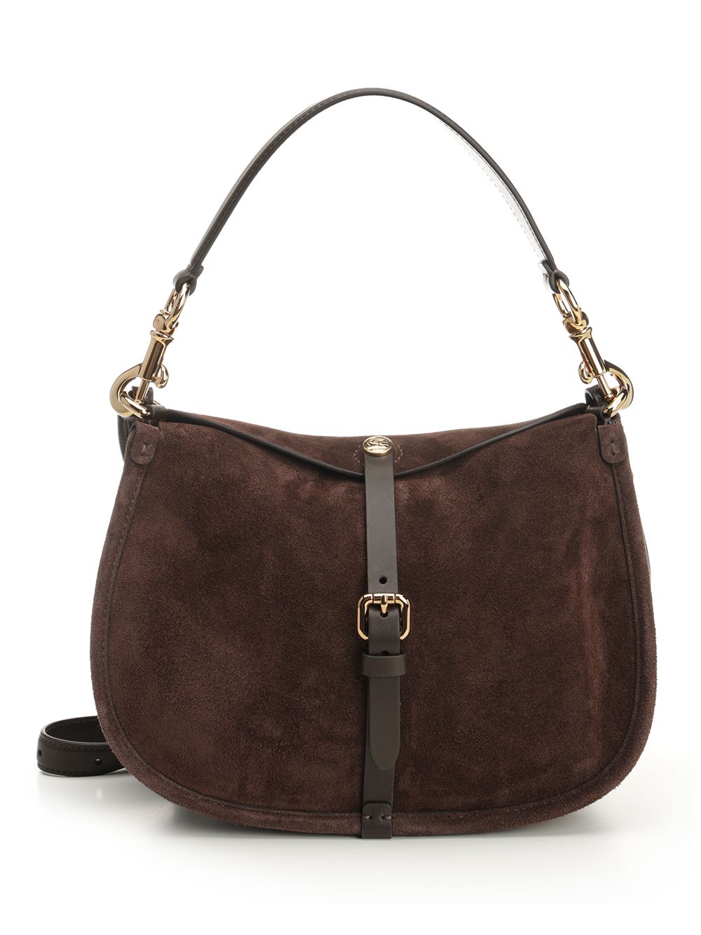Etro Suede Shoulder Bag Shoulder Bags - Brown | ae335c48589c2a86c1a33bfb84037834fb66da72