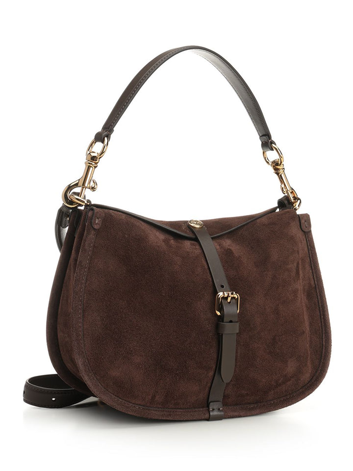 Etro Suede Shoulder Bag Shoulder Bags - Brown | 08573c6b7d14d20cadf10eb8293dcd877adaca1b