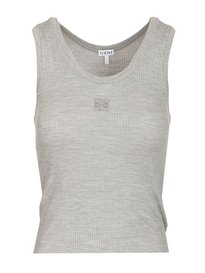 Loewe Anagram Tops - Grey | 085cc46f2b348a404ff451ebc97b970da12029a6