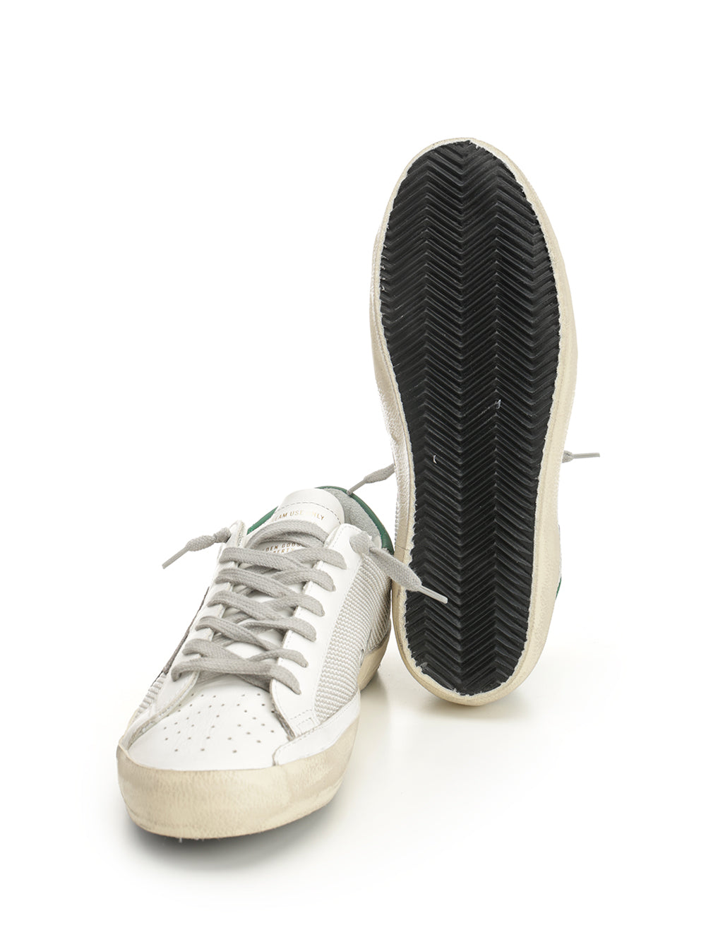 Golden Goose Deluxe Brand Super-Star Sneakers - Silver | 270c9dc13d339407524df205b8468cd7fd2d588a