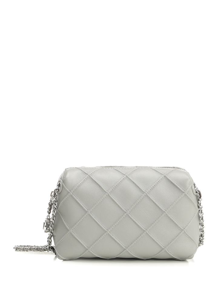 Tory Burch Fleming Crossbody Bags - Grey | 336eff7b9ac54608fde8bea9acd471080926efe6