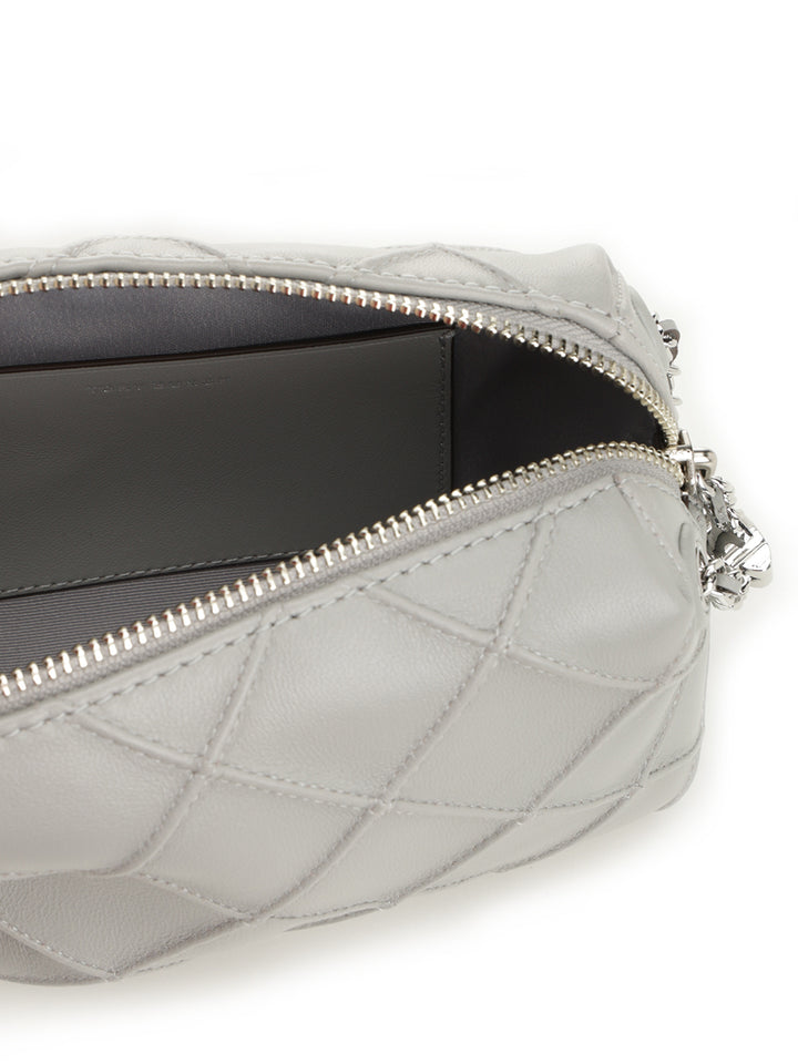 Tory Burch Fleming Crossbody Bags - Grey | 7c5646e0d89611656ae3e902ae93fcef787f9f75