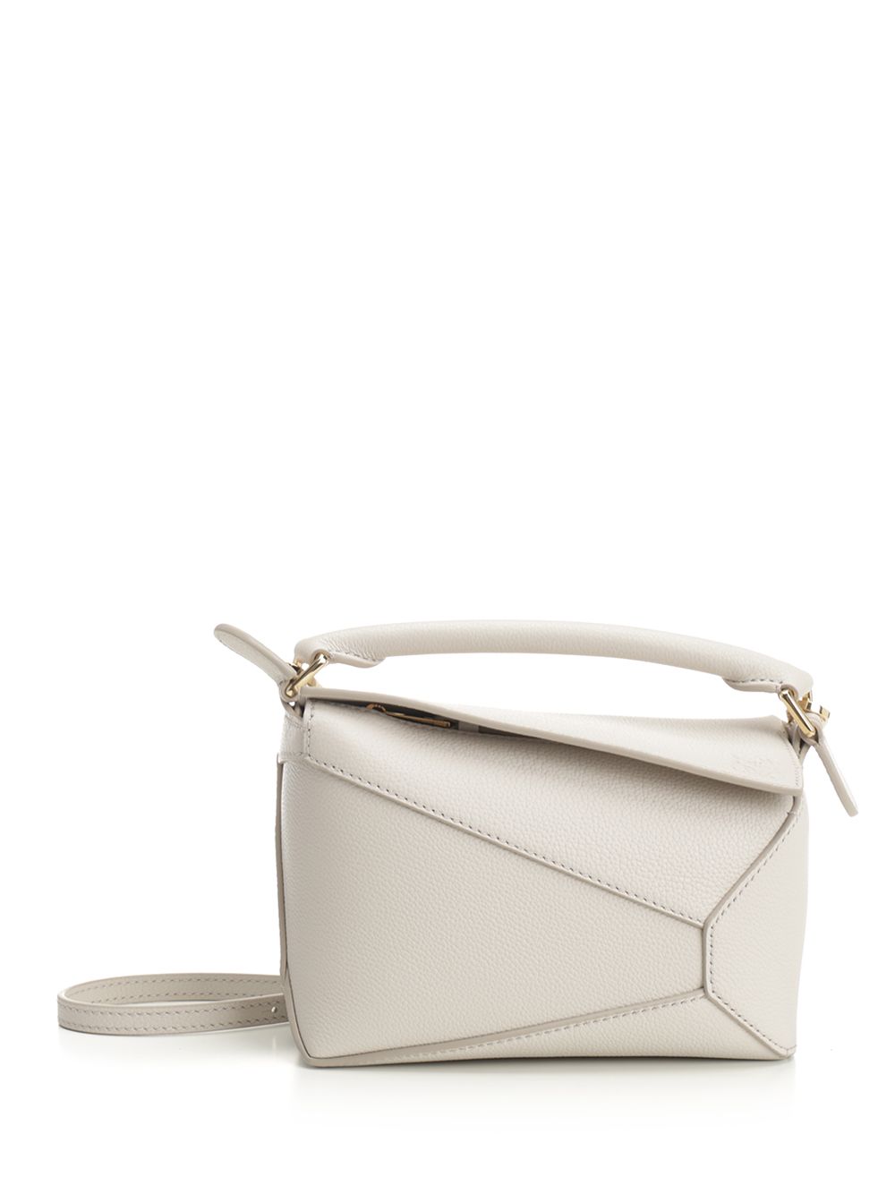 Loewe Puzzle Edge Handbags - White | 251b8711d0ae6dffb2484fd0586986498be5e81e