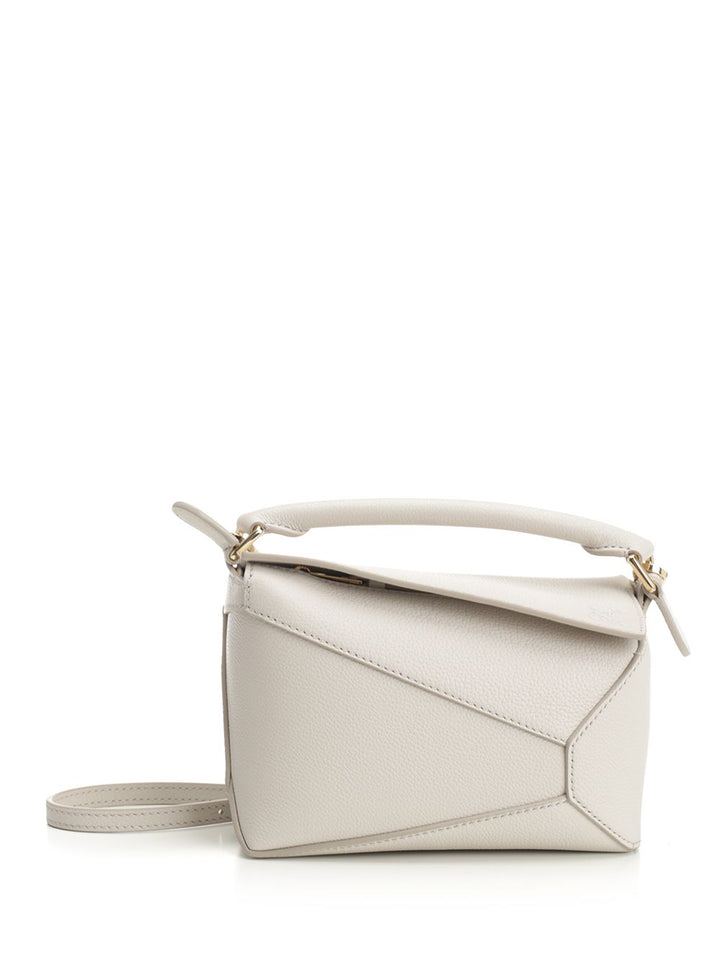 Loewe Puzzle Edge Handbags - White | 251b8711d0ae6dffb2484fd0586986498be5e81e