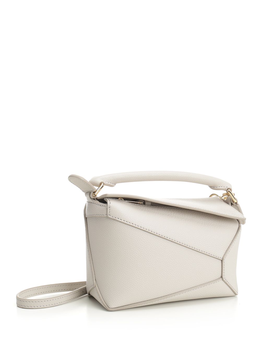 Loewe Puzzle Edge Handbags - White | 960a3400d09fbd9045b423352fa31040033643eb