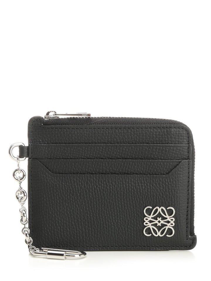 Loewe Anagram Square Card Holder Small leather goods - Black | e45fe7ca9586ddf48299c5d49384096504cfb583