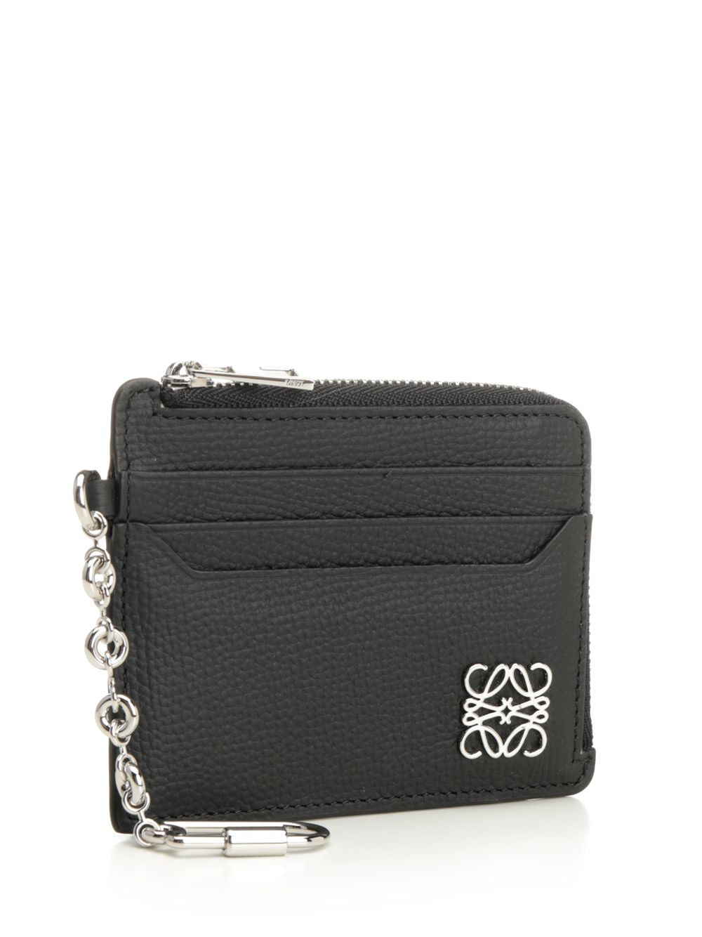 Loewe Anagram Square Card Holder Small leather goods - Black | 66b071d18f3b2bc44b45120e8ceb179cd4fe0340