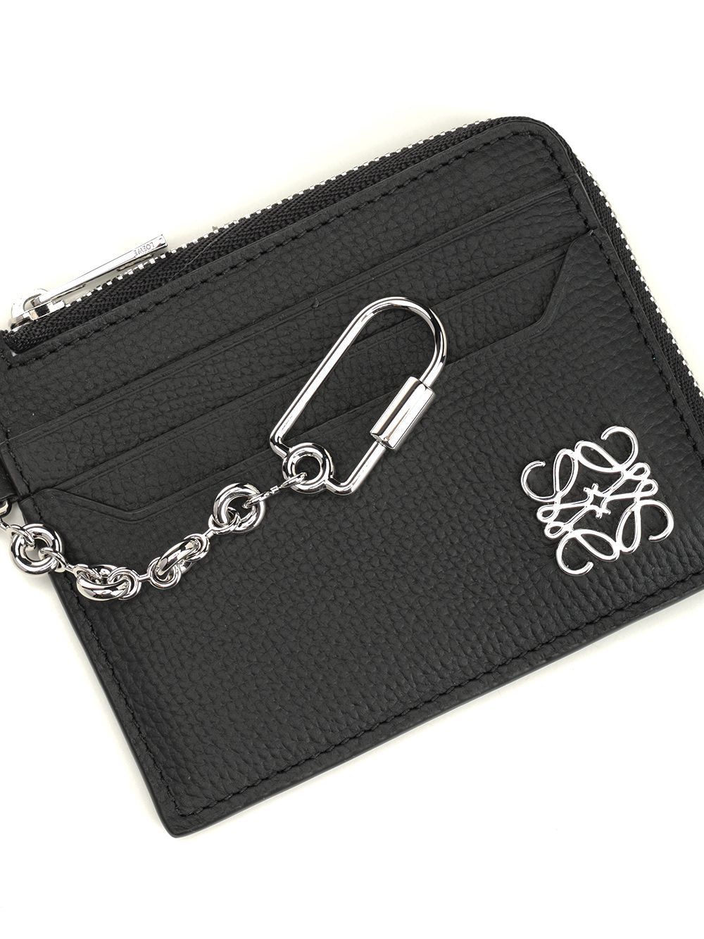 Loewe Anagram Square Card Holder Small leather goods - Black | 5fed639694882d57b6e9af043911103d9154fdaf