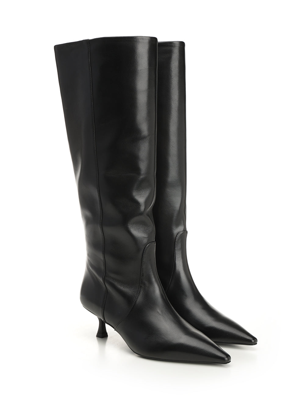 Stuart Weitzman Naomi 50 Boots - Black | e7b57c133f8d215e67169e93252048aaba96f216