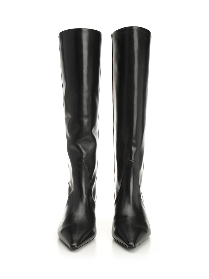 Stuart Weitzman Naomi 50 Boots - Black | 334e9264261d64da4b321214ca2b69f597a79411