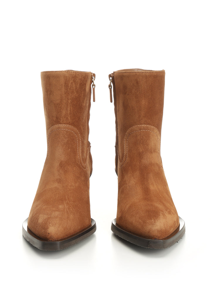 Stuart Weitzman Tate Boots - Brown | 5016bba02804eac435e5f220b50684b034d347d0