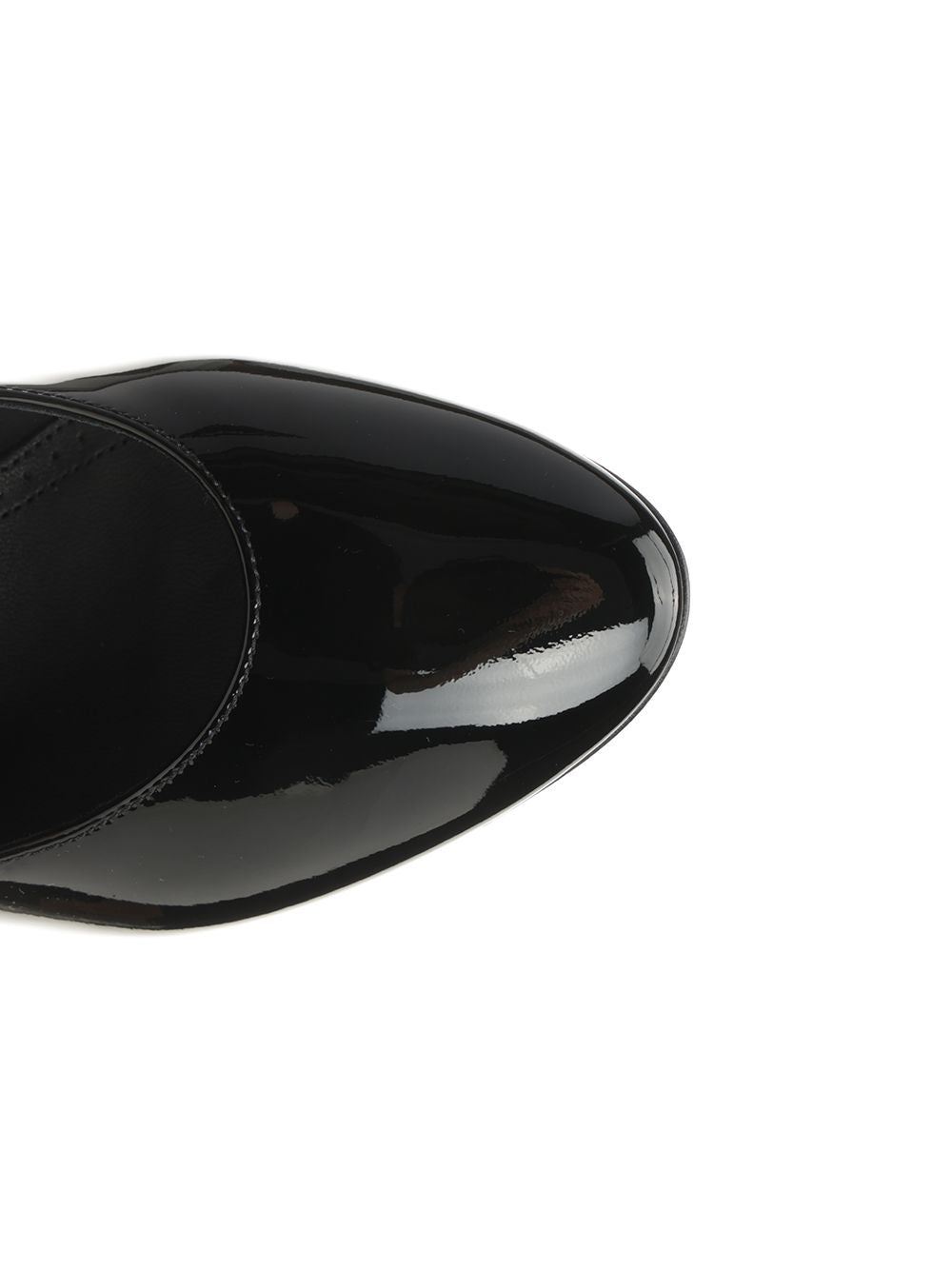 AlaÏA Patent Calfskin Décolleté Pumps - Black | 1dd437e2c57df2d8b0998538693cd7b83a12e56d