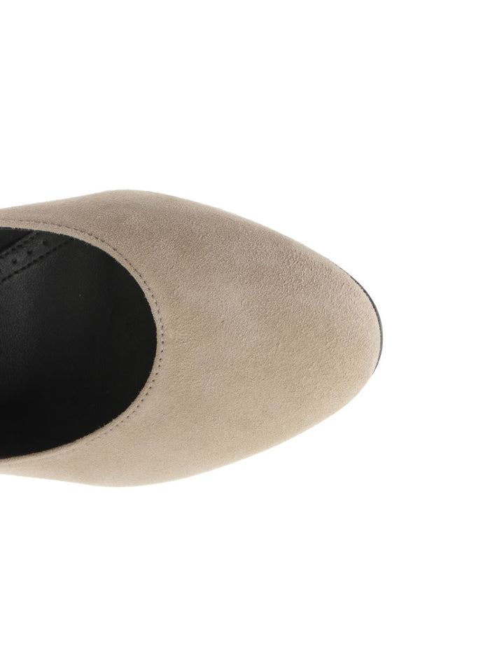 AlaÏA Suede Goatskin Pumps - Grey | dff864ce49669611f43009e87ad604a3370345e3