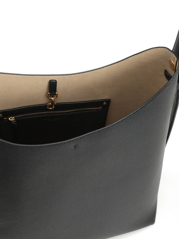Tory Burch Romy Shoulder Bags - Black | bc0f29eaec899c9c6850523f2da6d0b49186ff83